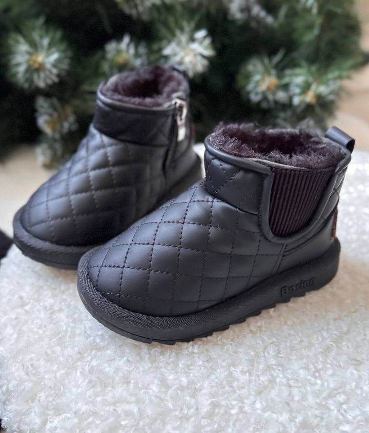 Ботинки детские зимние BX.Duck, черный
