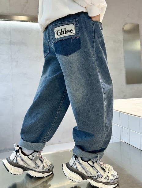Джинси для хлопчика сині Ghloe